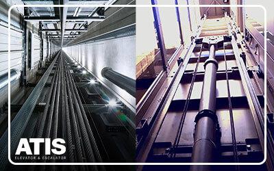 تفاوت آسانسور هیدرولیک و کششی