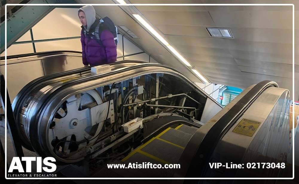 خطای طراحی پله برقی