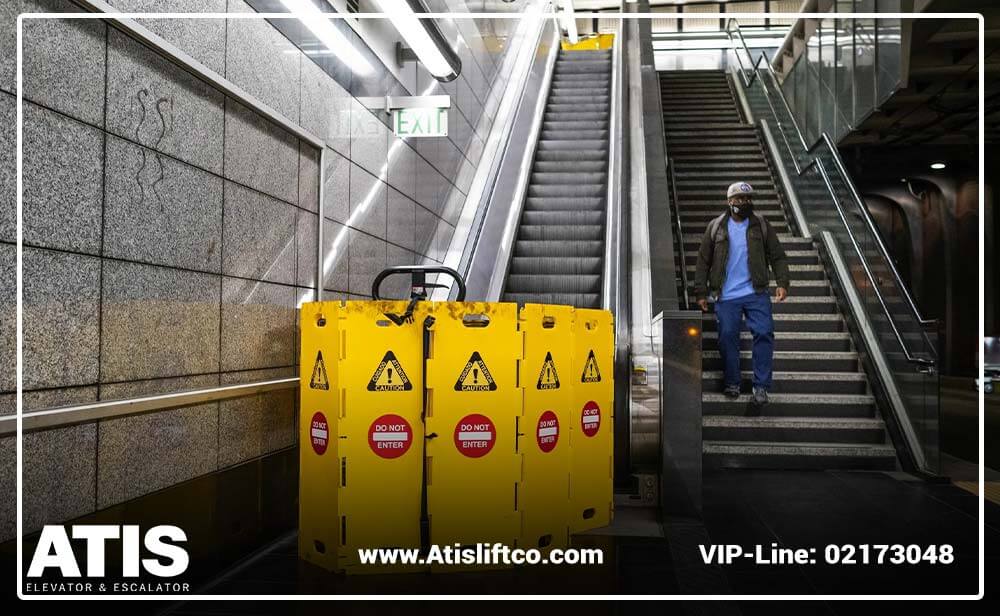 لیست خطاهای پله برقی