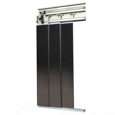 درب کابین تلسکوپی 3 لته