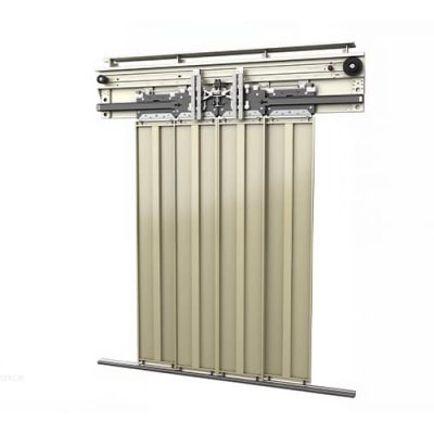 درب کابین تلسکوپی 4 لته