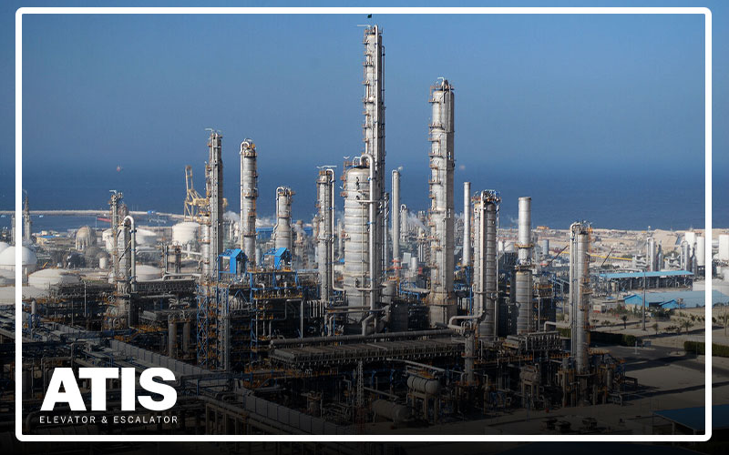 انواع آسانسور صنعتی مورد استفاده در صنایع عسلویه